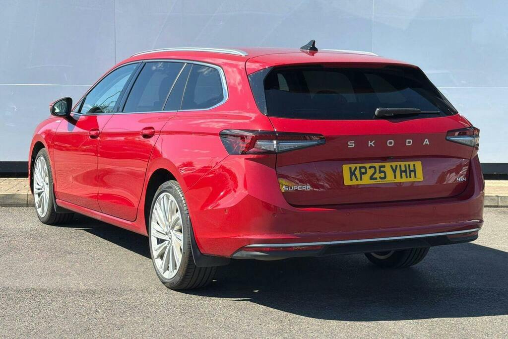 Skoda Superb 2.0 Tdi Laurin And Klement Estate Dsg 4 KP25YHH Red #5