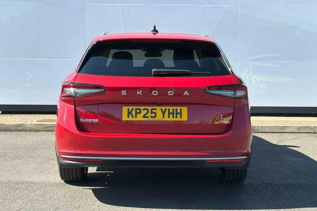 Skoda Superb 2.0 Tdi Laurin And Klement Estate Dsg 4 KP25YHH Red #4