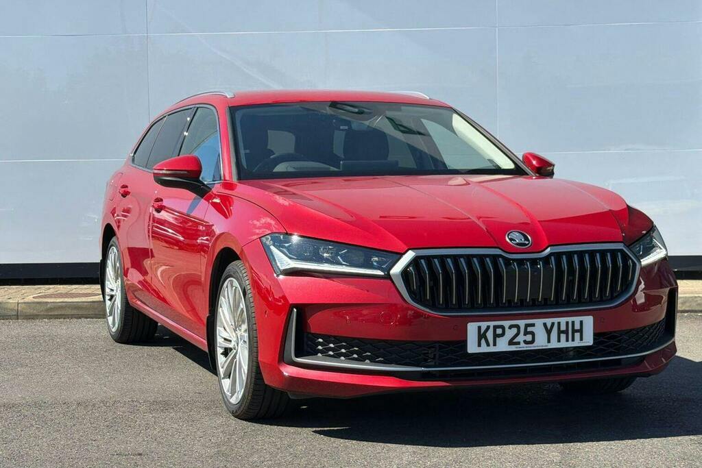 Skoda Superb 2.0 Tdi Laurin And Klement Estate Dsg 4 KP25YHH Red