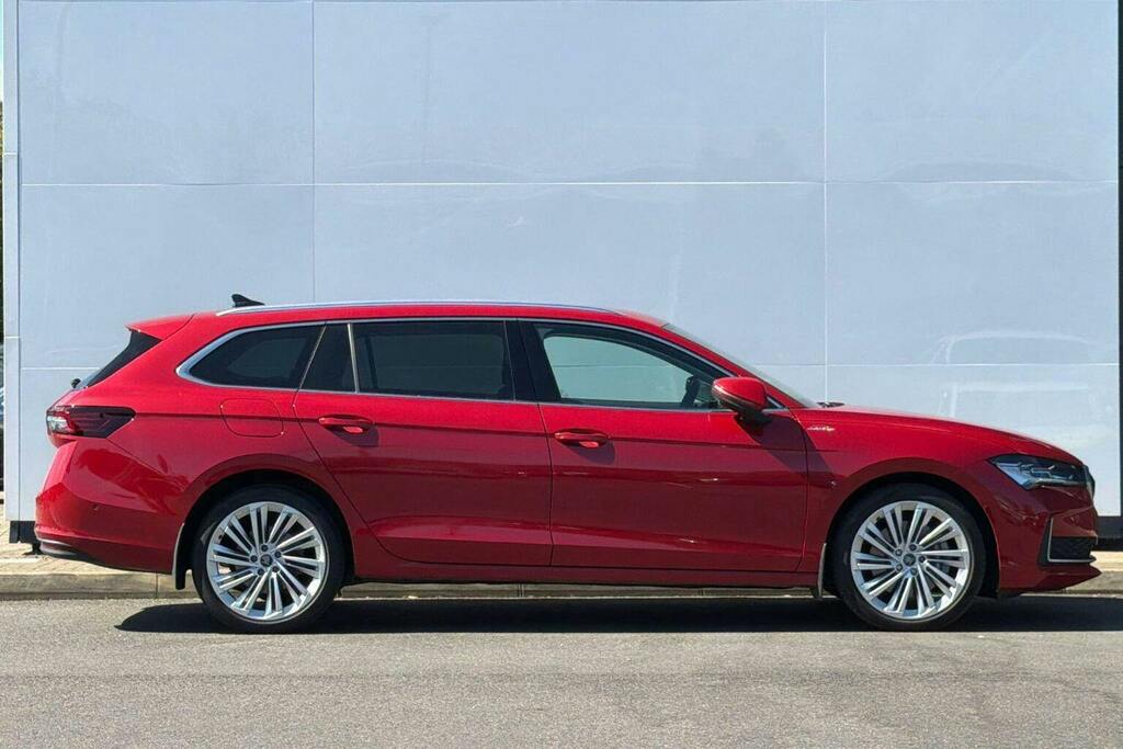 Skoda Superb 2.0 Tdi Laurin And Klement Estate Dsg 4 KP25YHH Red #2