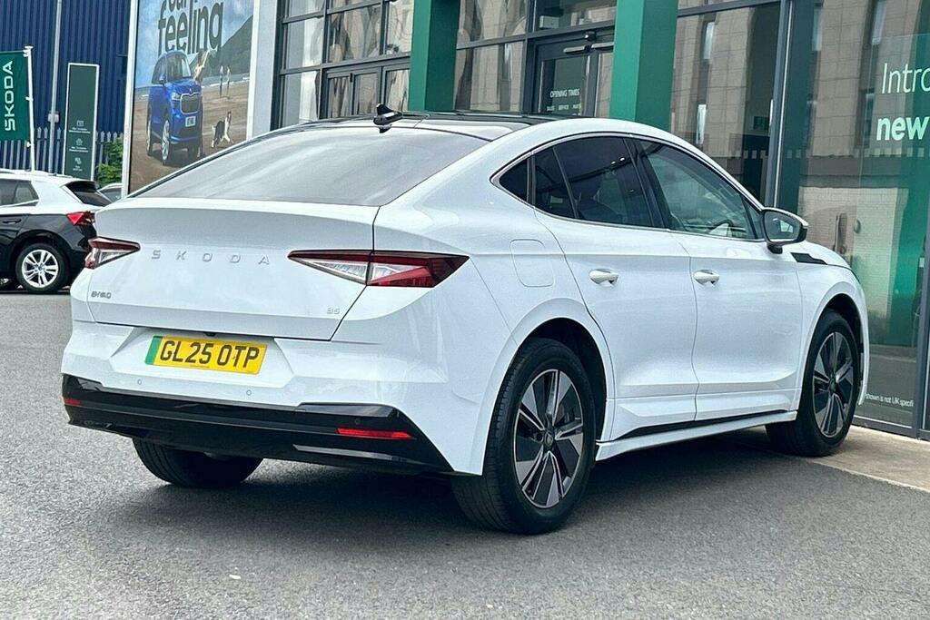 Skoda ENYAQ 82Kwh 85 Edition Coupe GL25OTP White #3