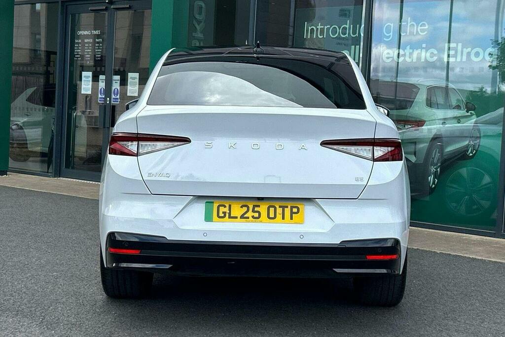 Skoda ENYAQ 82Kwh 85 Edition Coupe GL25OTP White #4