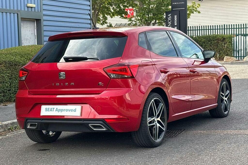 Seat Ibiza 1.0 Tsi Fr Sport Hatchback OY21XKO Red #3
