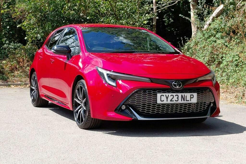 Toyota Corolla 1.8 Vvt H Gr Sport Hatchback Hybrid Cvt CY23NLP Red