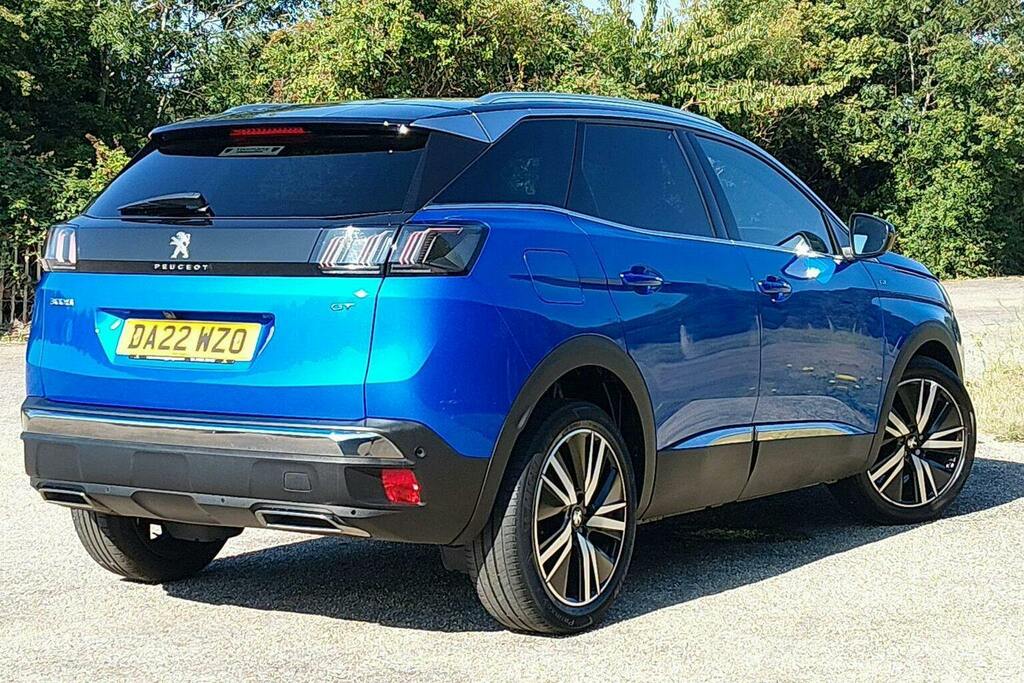 Peugeot 3008 1.2 Puretech Gt Premium Suv Eat DA22WZO Blue #3