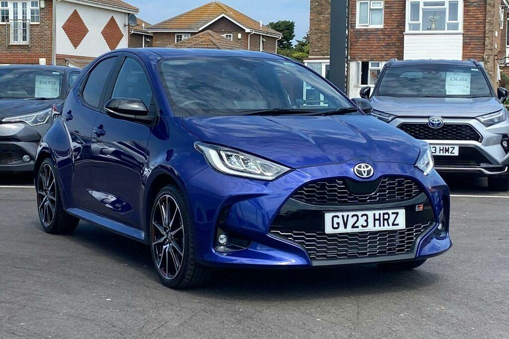 Toyota Yaris 1.5 Vvt H Gr Sport Hatchback Hybrid E C Blue