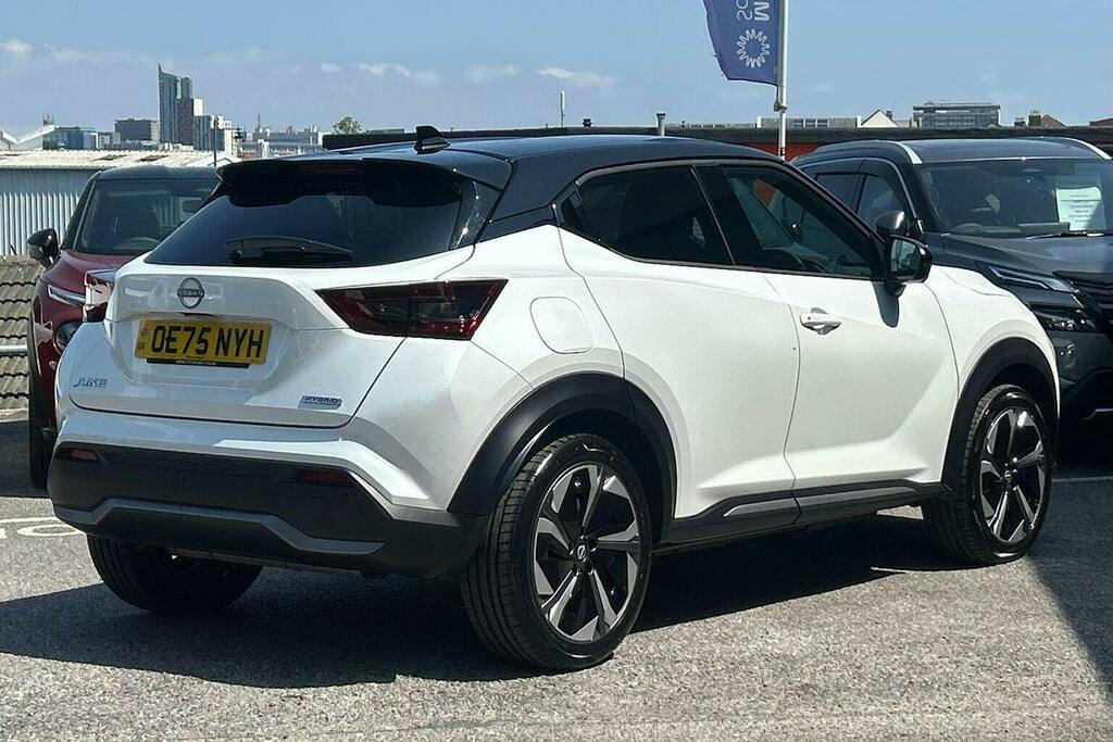 Nissan Juke 1.6 Tekna Plus Suv Hybrid OE75NYH White #3