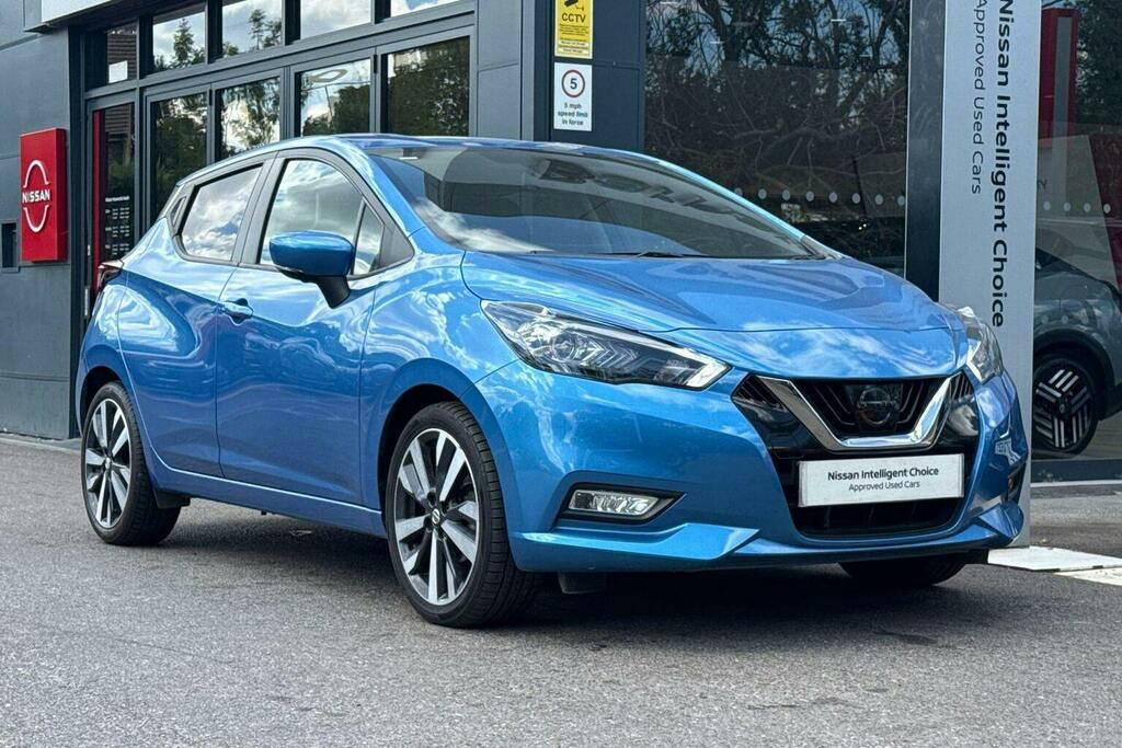 Nissan Micra 1.0 Ig T Tekna Hatchback Blue