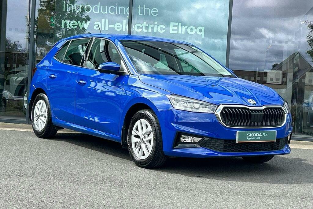 Skoda Fabia 1.0 Tsi Se Comfort Hatchback Dsg Blue