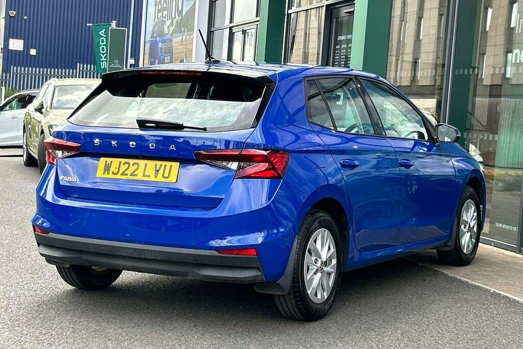 Skoda Fabia 1.0 Tsi Se Comfort Hatchback Dsg Blue #3