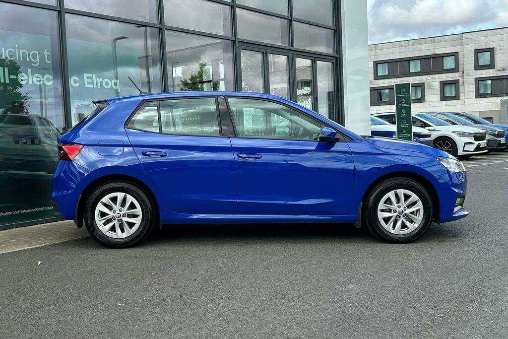Skoda Fabia 1.0 Tsi Se Comfort Hatchback Dsg Blue #2