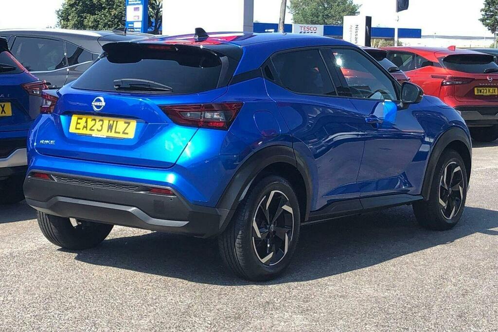 Nissan Juke 1.0 Dig T N Connecta Suv Dct EA23WLZ Blue #3