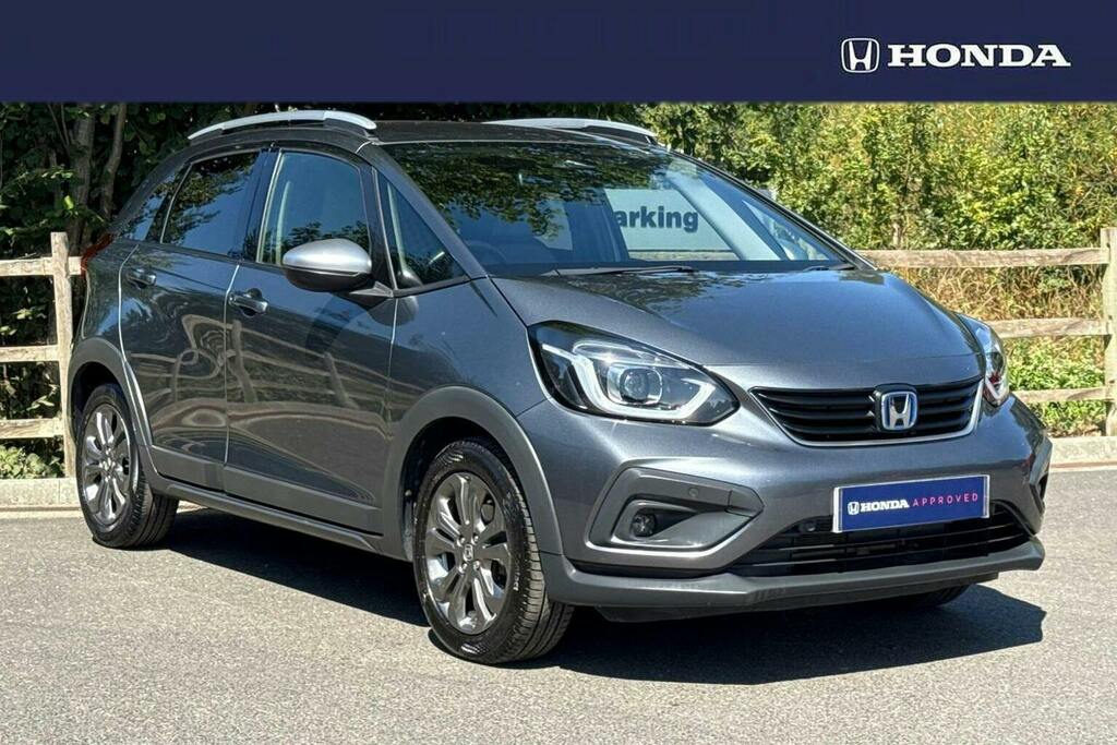 Honda Jazz 1.5 H I Mmd Crosstar Ex Hatchback Hybri Grey