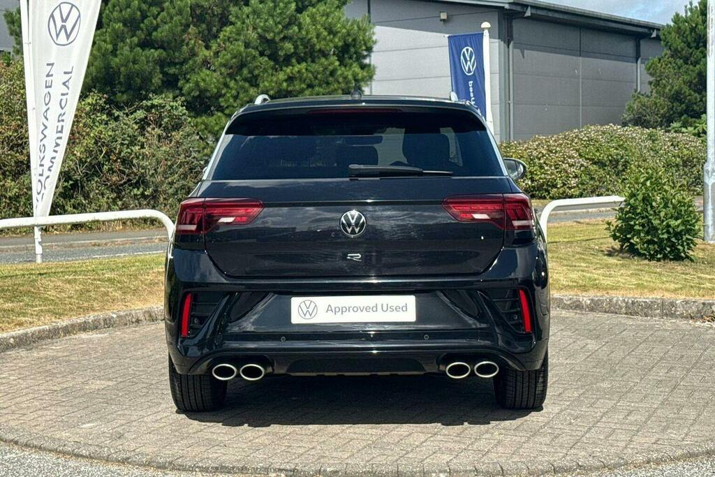 Volkswagen T-Roc 2.0 Tsi R Suv Dsg 4Motion FP22RWL Black #4