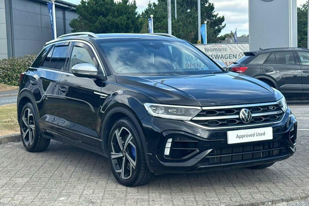 Volkswagen T-Roc 2.0 Tsi R Suv Dsg 4Motion FP22RWL Black