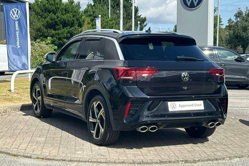Volkswagen T-Roc 2.0 Tsi R Suv Dsg 4Motion FP22RWL Black #5