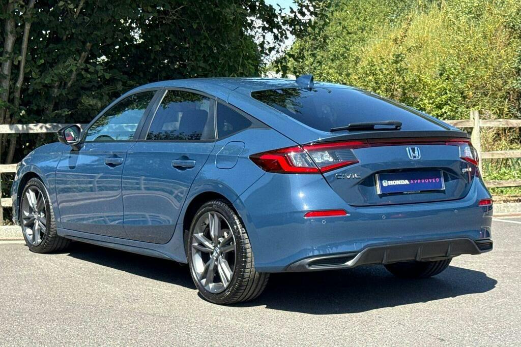 Honda Civic 2.0 H I Mmd Sport Hatchback Hybrid Ecvt RA75NCD Blue #5