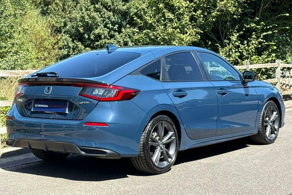 Honda Civic 2.0 H I Mmd Sport Hatchback Hybrid Ecvt RA75NCD Blue #3