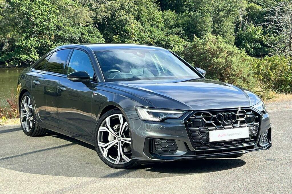 Audi A6 Saloon 2.0 Tfsi 40 Black Edition Saloon S Tron Grey