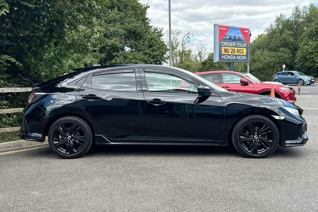 Honda Civic 1.5 Vtec Turbo Sport Hatchback YH18RGO Black #2