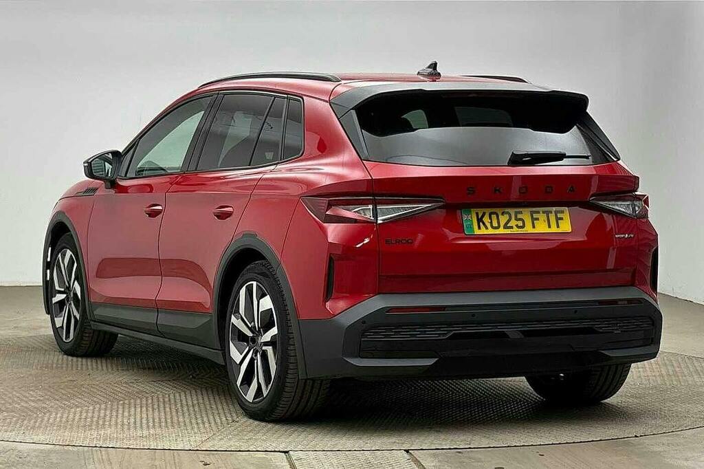 Skoda Elroq 82Kwh 85 Sportline Suv KO25FTF Red #3