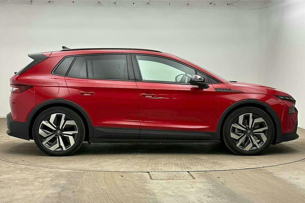 Skoda Elroq 82Kwh 85 Sportline Suv KO25FTF Red #4