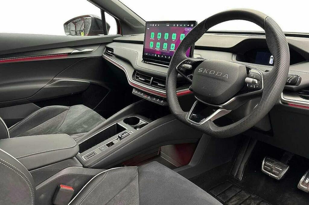 Skoda Elroq 82Kwh 85 Sportline Suv KO25FTF Red #6