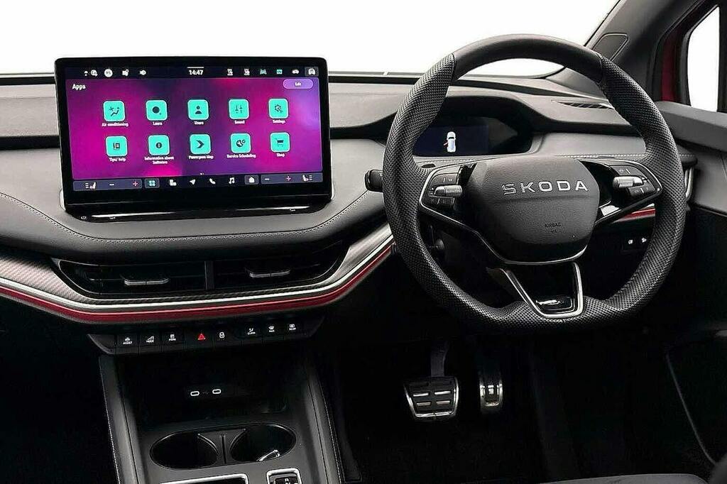 Skoda Elroq 82Kwh 85 Sportline Suv KO25FTF Red #2
