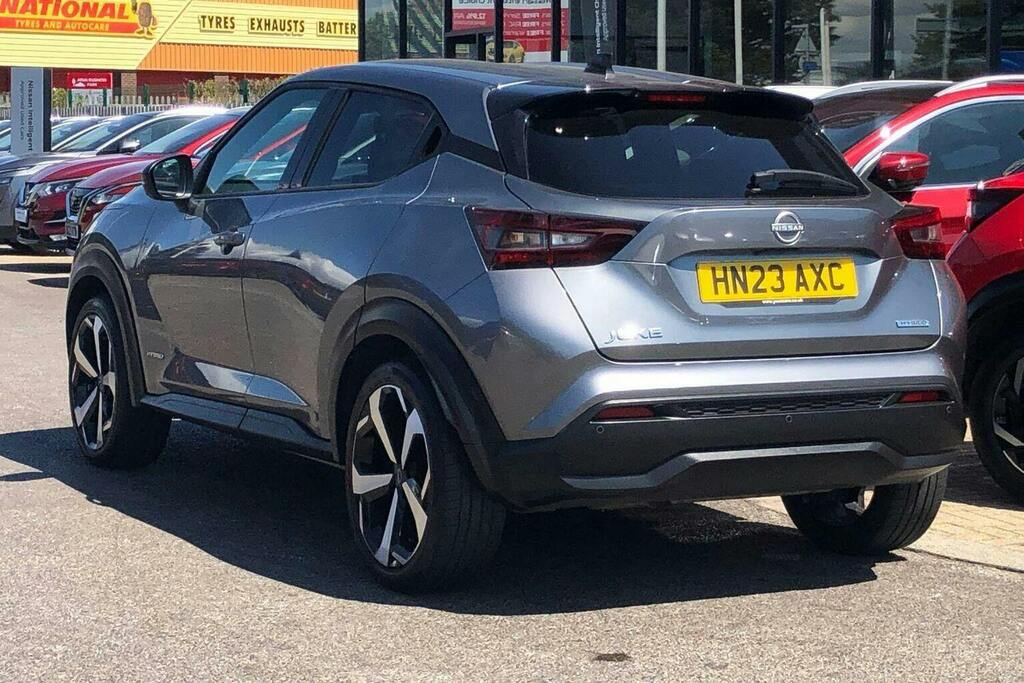 Nissan Juke 1.6 Tekna Suv Hybrid HN23AXC Grey #5
