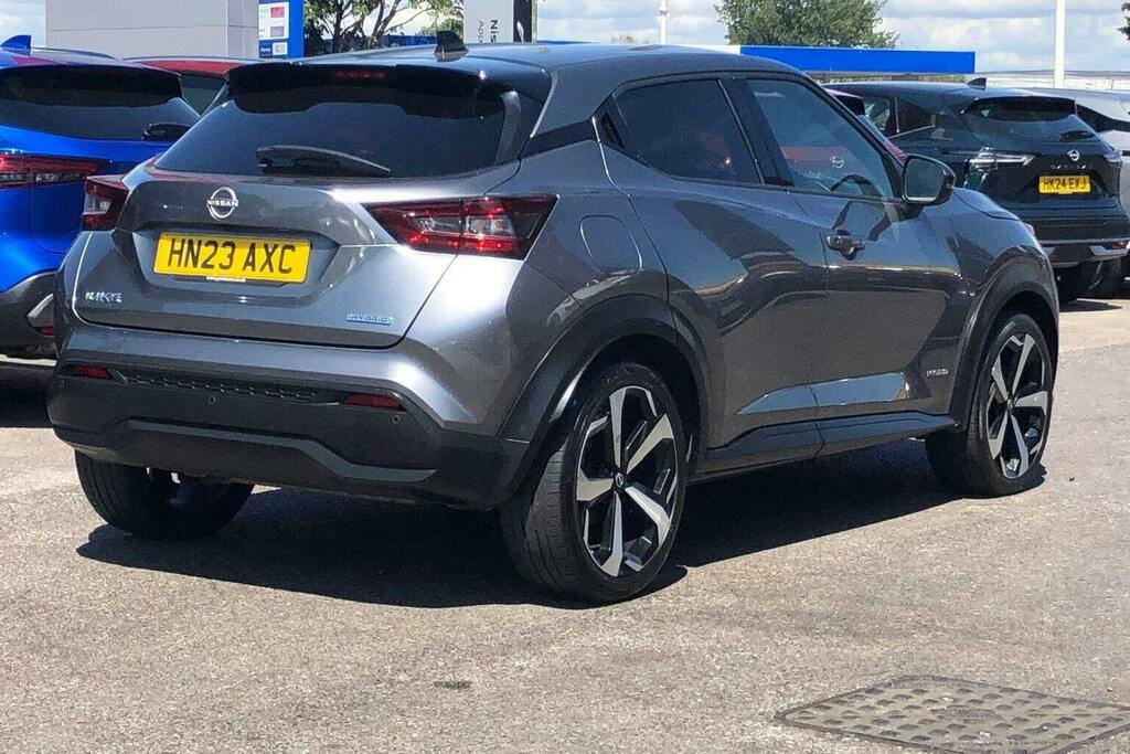 Nissan Juke 1.6 Tekna Suv Hybrid HN23AXC Grey #3