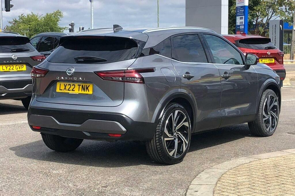 Nissan Qashqai 1.3 Dig T Mhev Tekna Plus Suv Hybrid Xt LX22TNK Grey #3