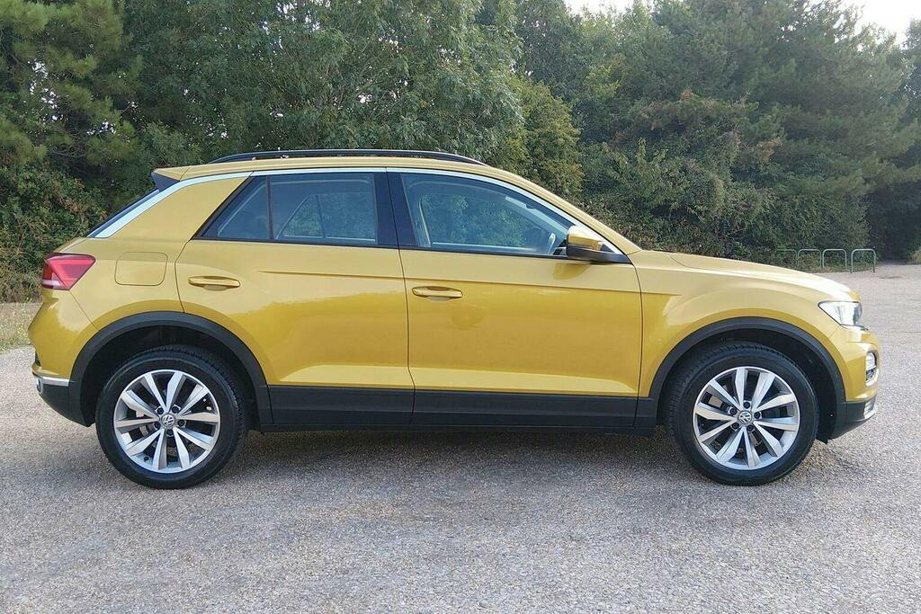 Volkswagen T-Roc 1.0 Tsi Se Suv GJ68OPS Yellow #2