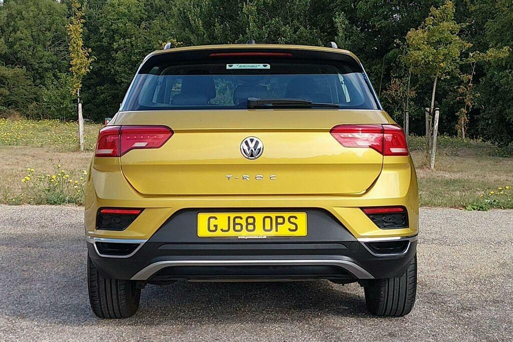 Volkswagen T-Roc 1.0 Tsi Se Suv GJ68OPS Yellow #4