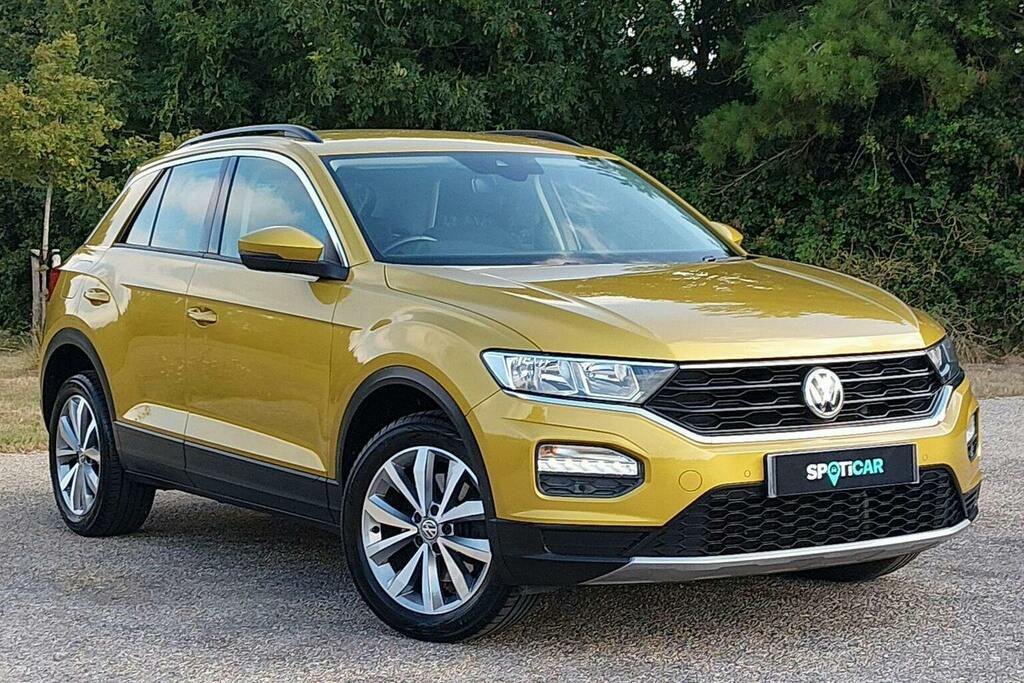 Volkswagen T-Roc 1.0 Tsi Se Suv Yellow