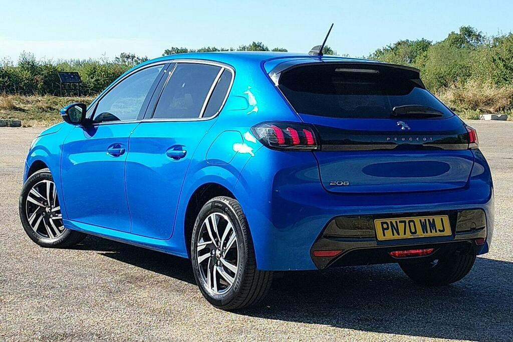 Peugeot 208 1.2 Puretech Allure Premium Hatchback M PN70WMJ Blue #5