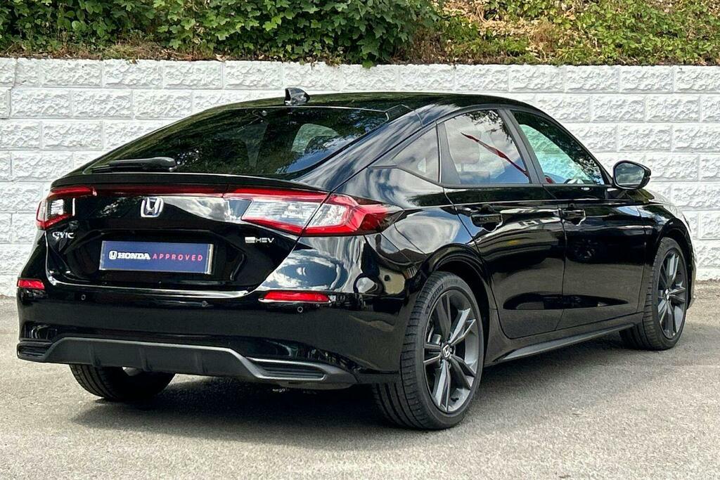 Honda Civic 2.0 H I Mmd Sport Hatchback Hybrid Ecvt Black #3