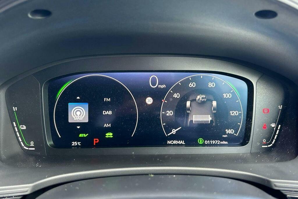 Honda Civic 2.0 H I-mmd Elegance Hatchback Hybrid E White #14