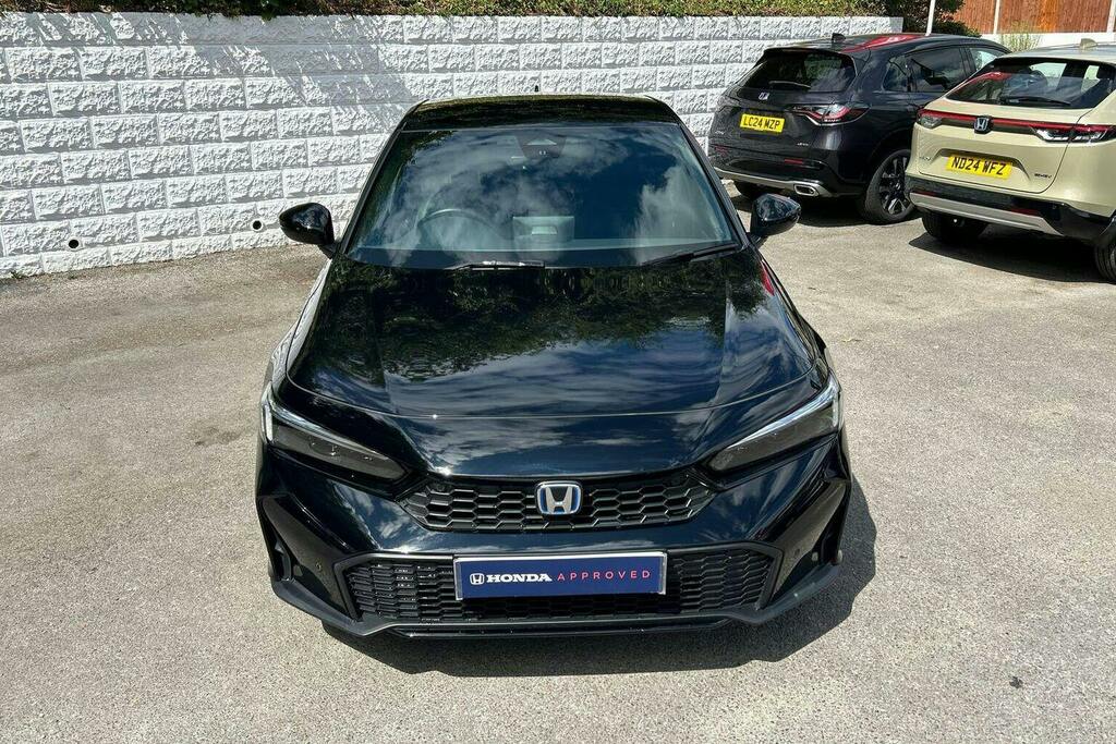 Honda Civic 2.0 H I-mmd Elegance Hatchback Hybrid E White #35