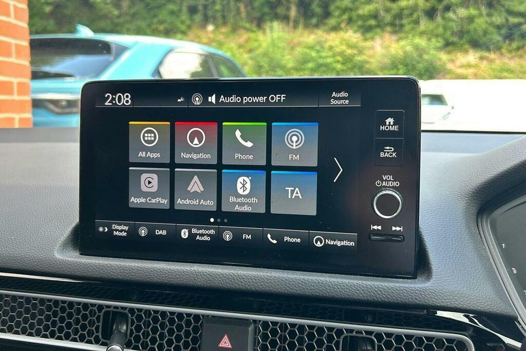Honda Civic 2.0 H I-mmd Elegance Hatchback Hybrid E White #19