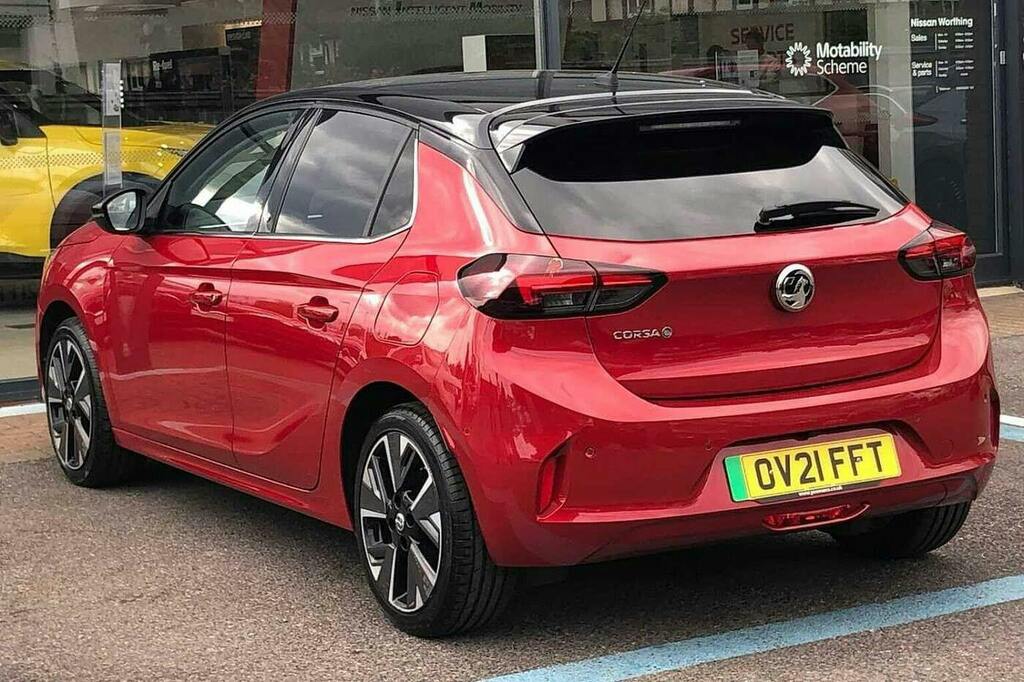 Vauxhall Corsa-e 50Kwh Elite Nav Hatchback Red #3