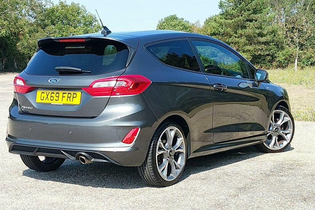 Ford Fiesta 1.0T Ecoboost St Line X Edition Hatchback Petr GX69FRP Grey #3