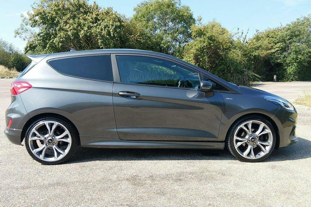 Ford Fiesta 1.0T Ecoboost St Line X Edition Hatchback Petr GX69FRP Grey #2