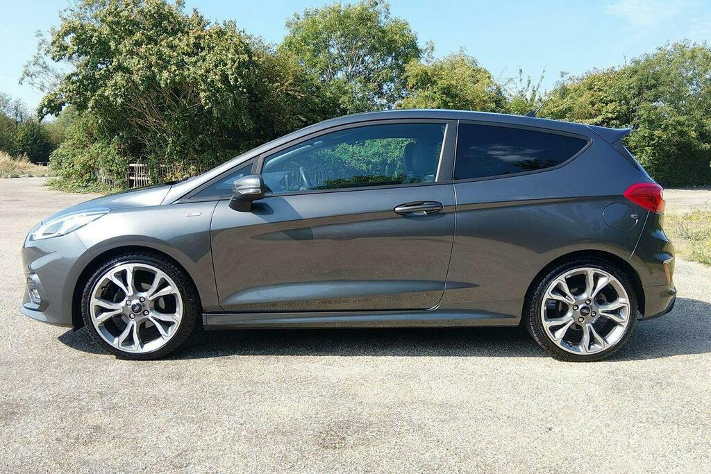 Ford Fiesta 1.0T Ecoboost St Line X Edition Hatchback Petr GX69FRP Grey #6