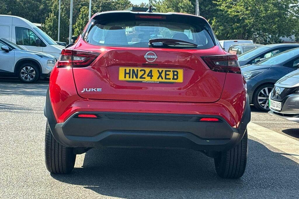 Nissan Juke 1.0 Dig T Acenta Premium Suv HN24XEB Red #4