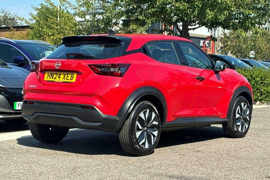 Nissan Juke 1.0 Dig T Acenta Premium Suv HN24XEB Red #3
