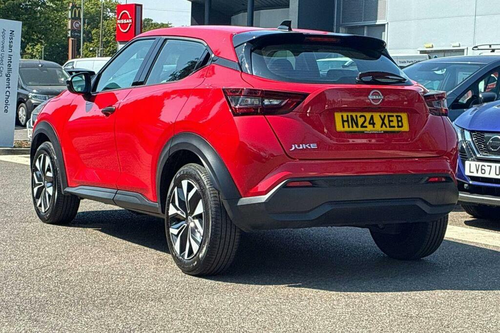 Nissan Juke 1.0 Dig T Acenta Premium Suv HN24XEB Red #5