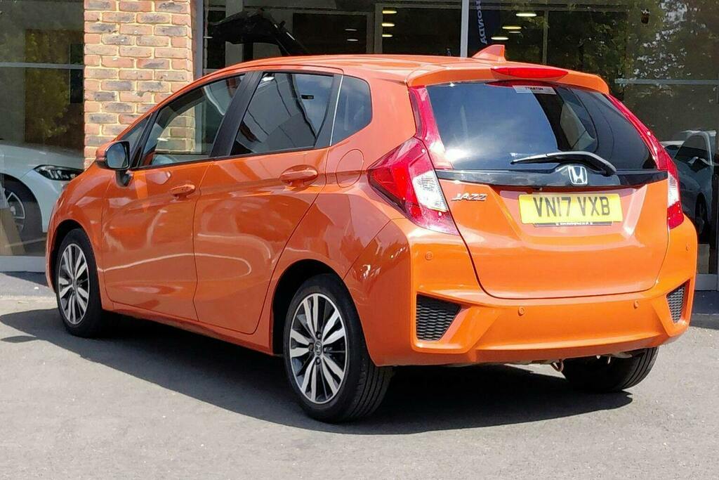 Honda Jazz 1.3 I Vtec Ex Hatchback Cvt Orange #5