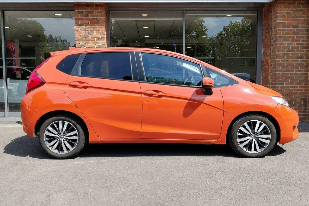 Honda Jazz 1.3 I Vtec Ex Hatchback Cvt Orange #2