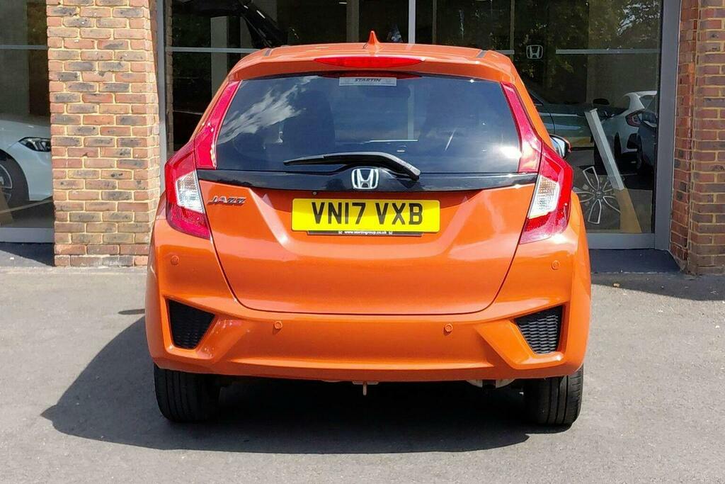 Honda Jazz 1.3 I Vtec Ex Hatchback Cvt Orange #4