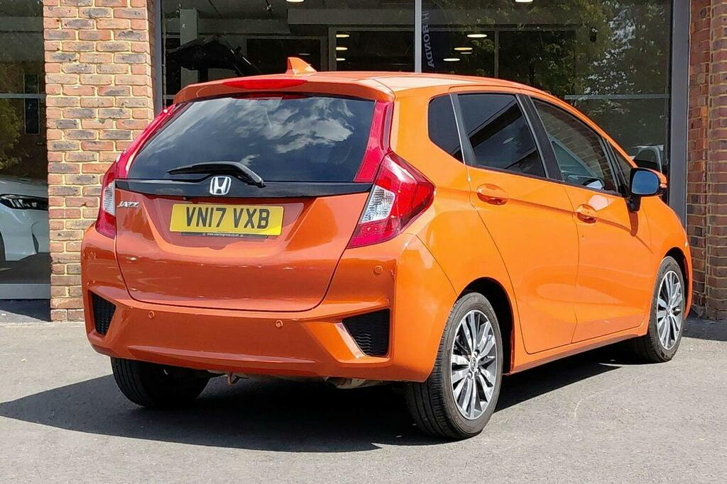 Honda Jazz 1.3 I Vtec Ex Hatchback Cvt Orange #3